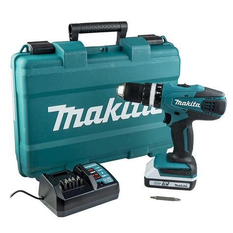 Makita Hp Dw G Series V Combi Drill Inc X Ah Battery Power