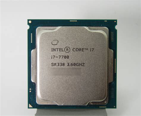 Yahooオークション Intel Cpu Core I7 7700sr338360ghzlga1151