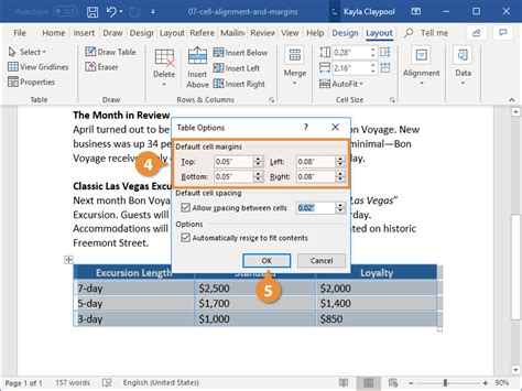 Change Table Style In Word Customguide