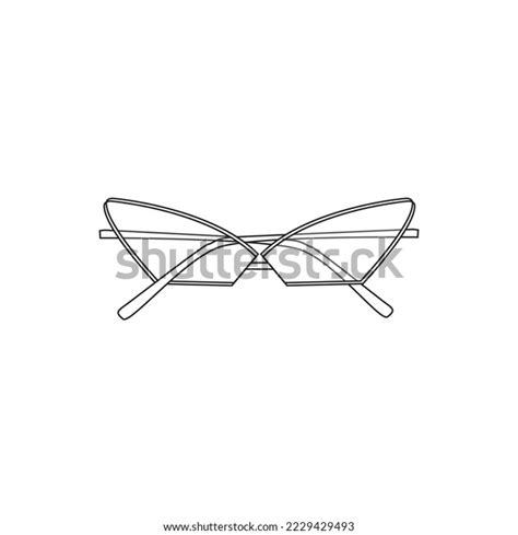 Line Icon Square Sunglasses Outline Vector Stock Vector Royalty Free 2229429493 Shutterstock