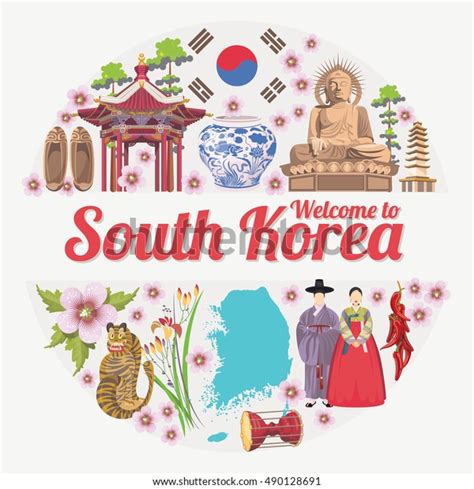 Poster Korea Tulisan