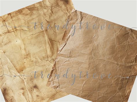 Old Distressed Paper Textures Digital Paper Pack With Vintage Paper