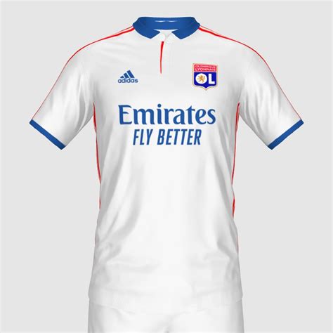 Olympique Lyonnais Concept Home Shirt Fifa Kit Creator Showcase