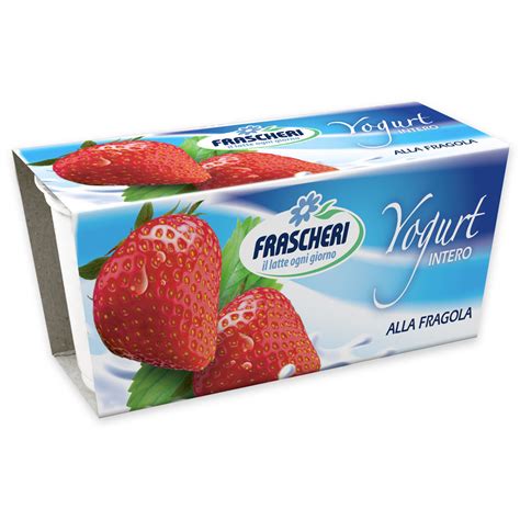 Yogurt Intero Alla Fragola Frascheri S P A