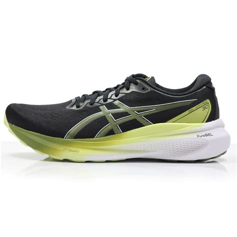 Asics Gel Kayano 30 Mens Running Shoe Blackglow Yellow The Running Outlet