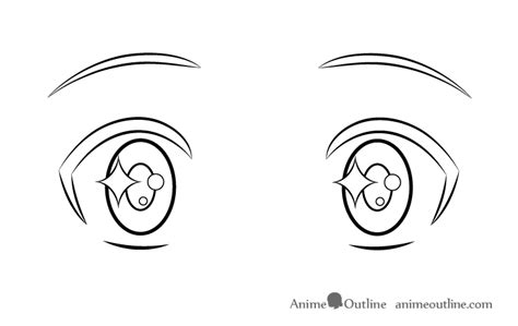 How to Draw Excited Anime or Manga Eyes - AnimeOutline