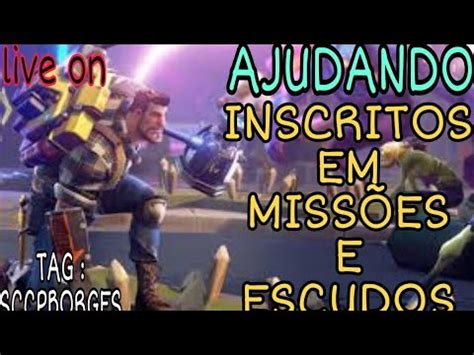 SALVE O MUNDO AO VIVO AJUDANDO INSCRITOS EM MISSÕES E ESCUDOS YouTube