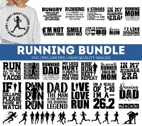 Running Svg Bundle Runner Svg Fitness Svg Workout Svg Run Svg Funny