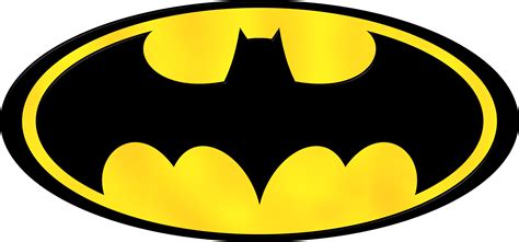 Yellow Batman Logo Drawing Free Image Download