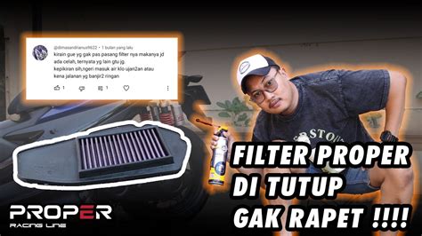 Pembersihan Pencucian Dan Tips Seputar Filter Udara Proper Youtube