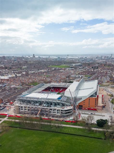 The Anfield Wrap On Twitter The New Anfield Road End Is Coming Along