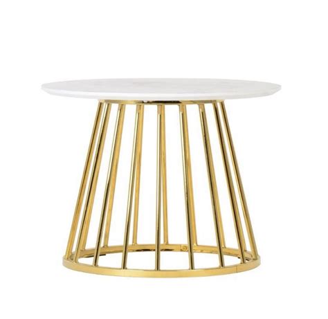 Popular White Marble And Gold Coffee Tables