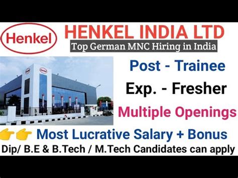 High Demand Fresher Vacancies In German Mnc I Mechanical Jobs I Mnc