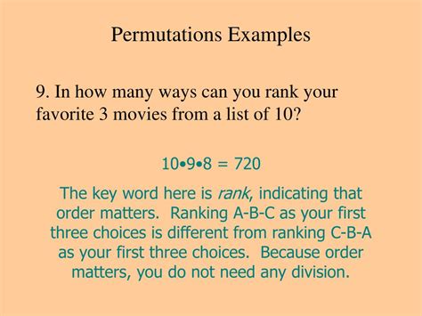 PPT - Permutations Examples PowerPoint Presentation, free download - ID ...