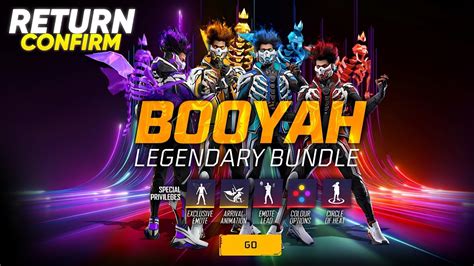 Booyah Bundle Return Confirm Upcoming Event In Free Fire Free