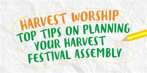 Top Tips On Planning Your Harvest Festival Assembly Out Of The Ark