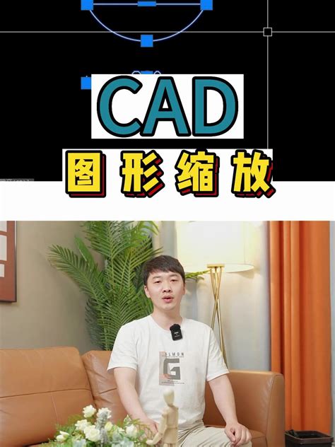 在cad中，如何精准缩放图形的大小？ 度小视