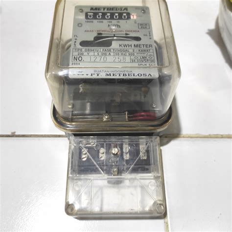 Jual SINTE KWh Meter Listrik PLN 1P Meteran Pembanding 1 Phase Kos