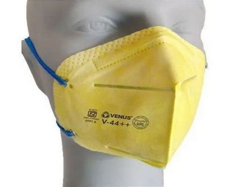 Yellow Non Woven Venus V44 Nose Mask Without Valve Size Large At ₹ 6