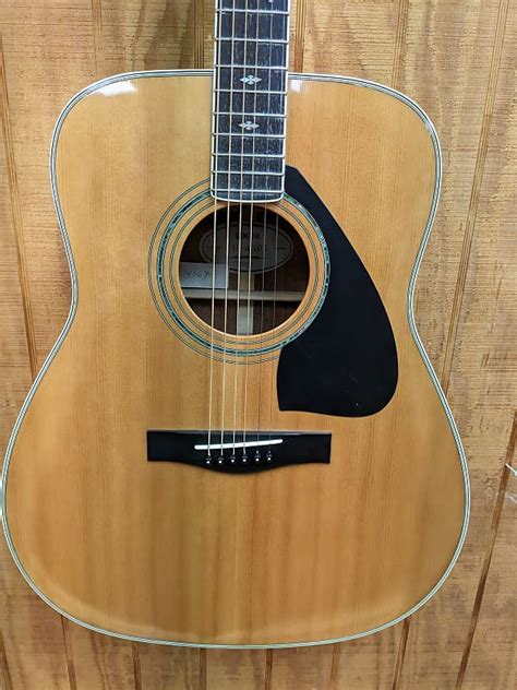 Yamaha Fg S Solid Top Dreadnaught Acoustic Guitar Reverb