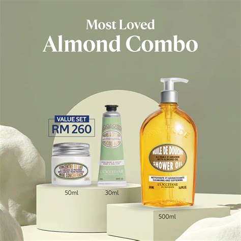 Most Loved Almond Combo - | L'Occitane MY