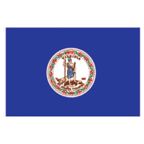 Virginia State Flag 3x5 Poly-Max - The Patriot Flag Company