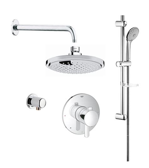 Grohe 117166 Cosmopolitan Pbv Dual Function Shower Kit Bliss Bath And