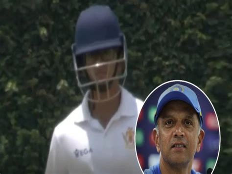 Samit Dravid Son Of Rahul Dravid Has Secured His Maiden Maharaja Trophy