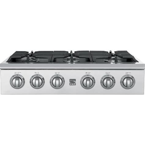 Kenmore Pro 34913 36 Slide In Gas Cooktop Stainless Steel Sears