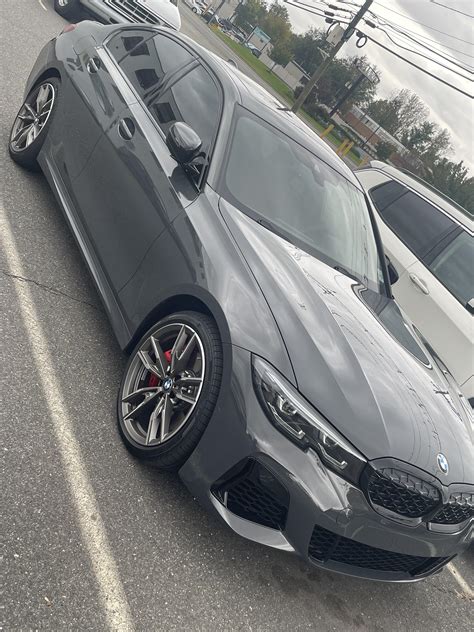 2022 Bmw M340i In Dravit Grey Absolutely Love This Color Had A 2020 C43 Amg That Was