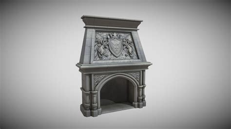 Dragon Fireplace 3d Model By Jellyboba 1c9aab3 Sketchfab