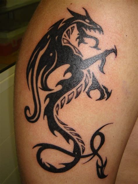 Tatuajes De Dragones Tribales