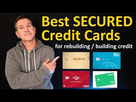 Best Secured Credit Cards For Bad Credit Or Building New Credit