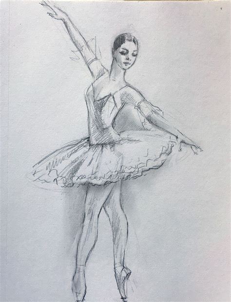 How To Draw A Realistic Ballerina Step By Step