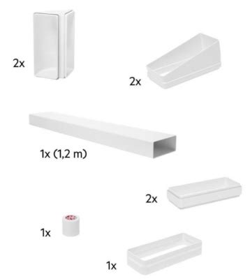 Kit sortie plaque aspirante Electrolux réf M2CKCF01