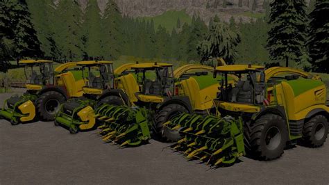 Krone Big X V Mod Landwirtschafts Simulator Mods