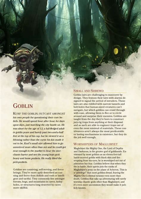 Goblin 5e Tactics How To Use Nimble Escape To Your Advantage