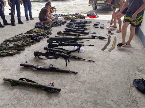 Ang Mga Awtoridad Ay Walang 17 Miyembro Ng MILF Na Nahuli Ng Mga Baril Sa Kabila Ng Pagbabawal