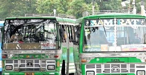 Kerala private bus operators threaten to go on indefinite strike from June 7