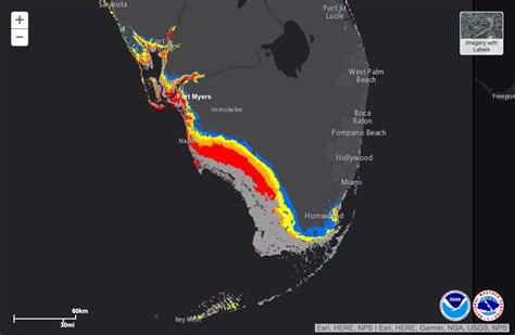 Hurricane Irma Biggest Storm Surge Threat Along Florida S Southwest