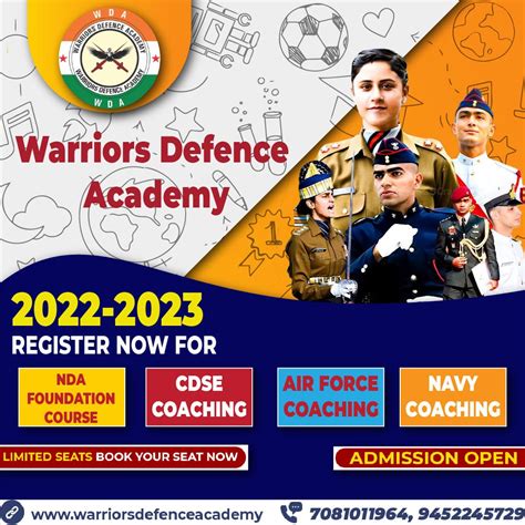 Nda Coaching Institute From Class Th Warriors Defence Academy