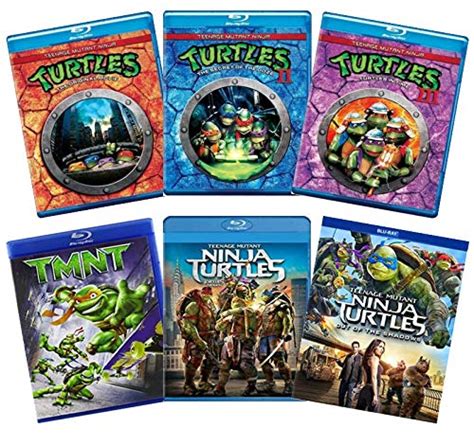 Amazon The Teenage Mutant Ninja Turtles Movie Anthology Blu Ray