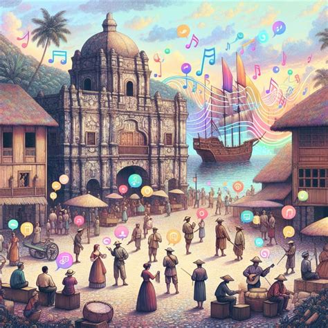 Captivating Sound-themed Spanish Colonization in Philippines | AI Art ...