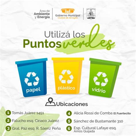 Utilizá los Puntos Verdes arroyitoyelmundo