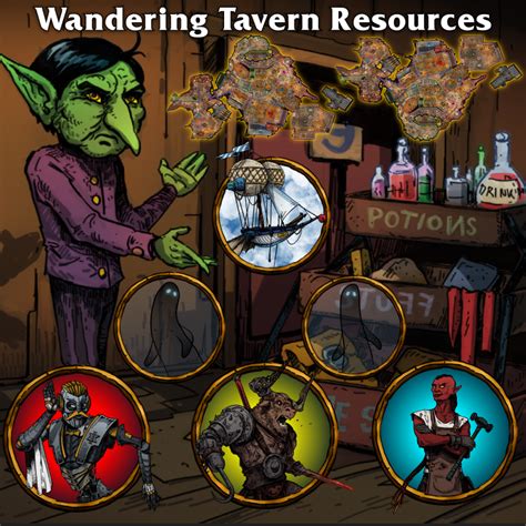 The Wandering Tavern Resources Hatdbuilder