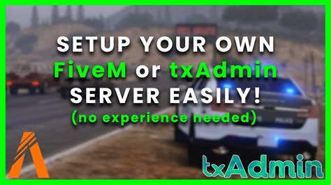 Setup Your Own Fivem Or Txadmin Server Using Linux Vps With No