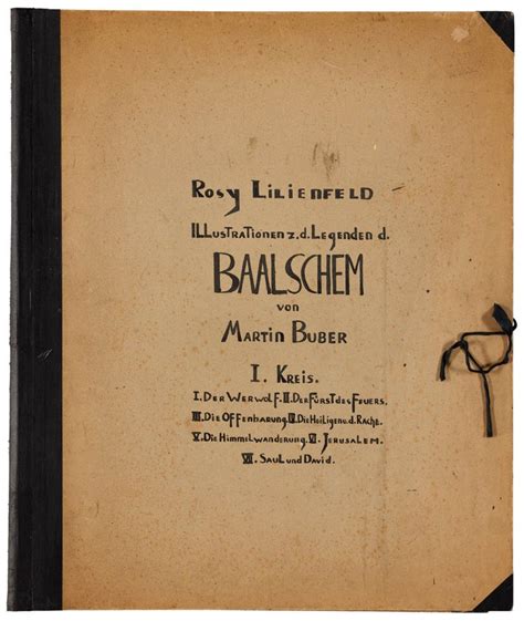 Illustrationen Z D Legenden D Baalschem Von Martin Buber I Kreis