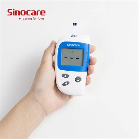 Sinocare New High Quality Blood Glucose Meter With Stripssafe Accu2