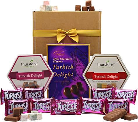 Turkish Delight Gift Box Frys Turkish Delight X9 51g Bars Rose