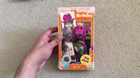 Barneys Birthday 1992 Vhs Youtube